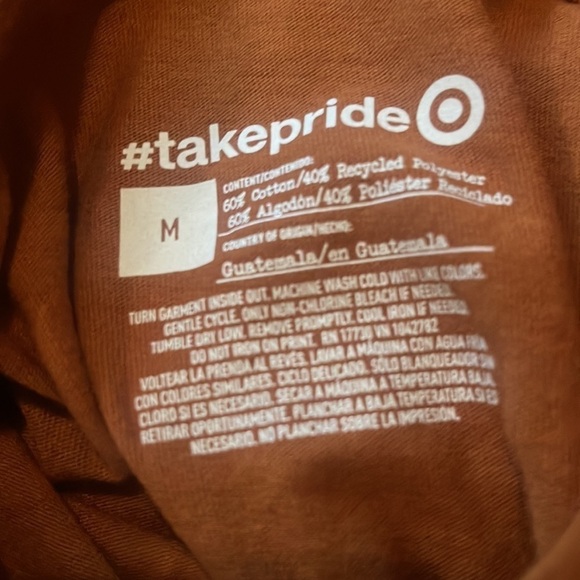 🍀 5/$25🍀 NWT Target Take Pride size medium T-shirt Black and Proud - Picture 3 of 3